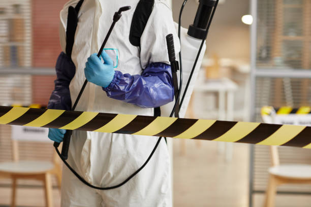 Professional Hoarding Cleanup technician working in Orange, CA